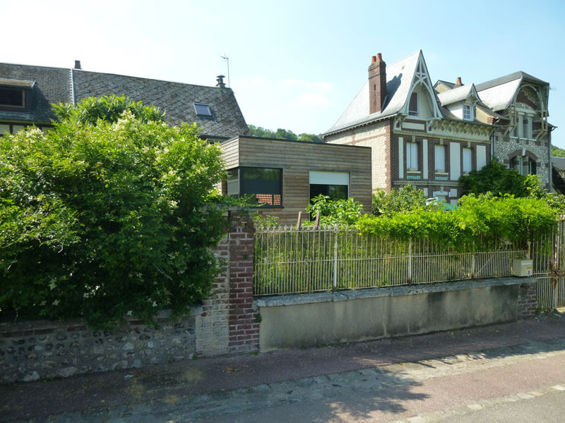 Extension maison bords de Seine